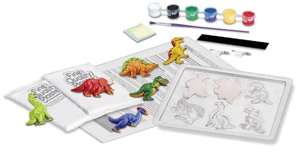 4M Mould & Paint - Glow in the Dark Dinosaur