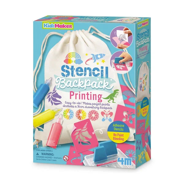 4M Stencil Backpack Printing