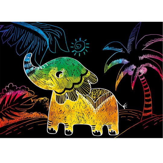 Avenir Mini Scratch Book - Forest Animals
