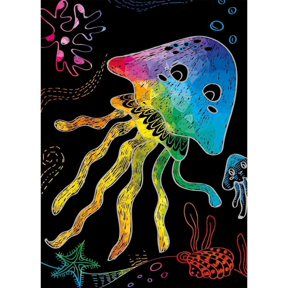 Avenir Mini Scratch Book - Under the Sea