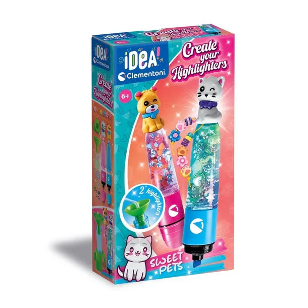 Clementoni Idea Drawing Small Highlighter Lab - Sweet Pets