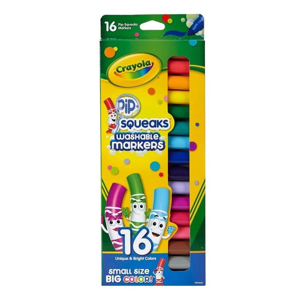Crayola Pipsqueaks Washable Markers 16pk