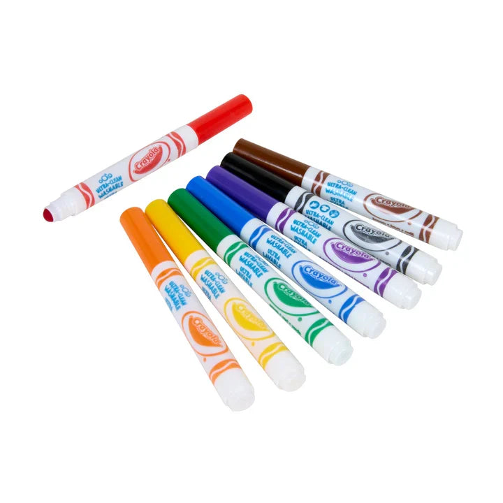Crayola UltraClean Washable Markers 8pk