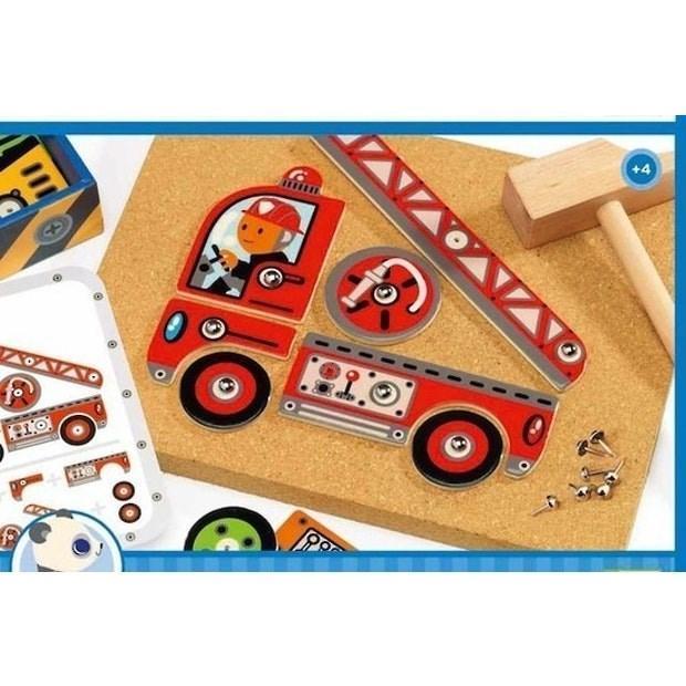 Djeco Tap-Tap - Vehicles