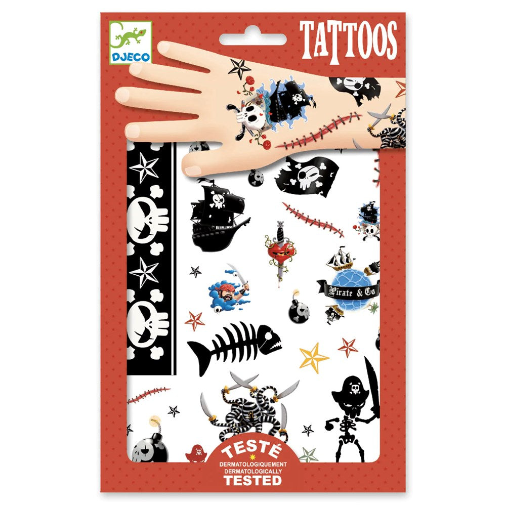 Djeco Tattoos - Pirates*