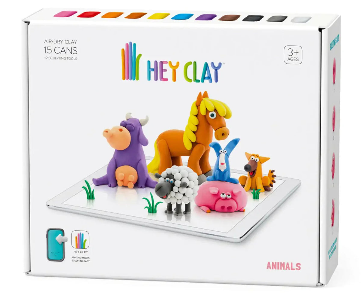 Hey Clay 15 pack - Animals