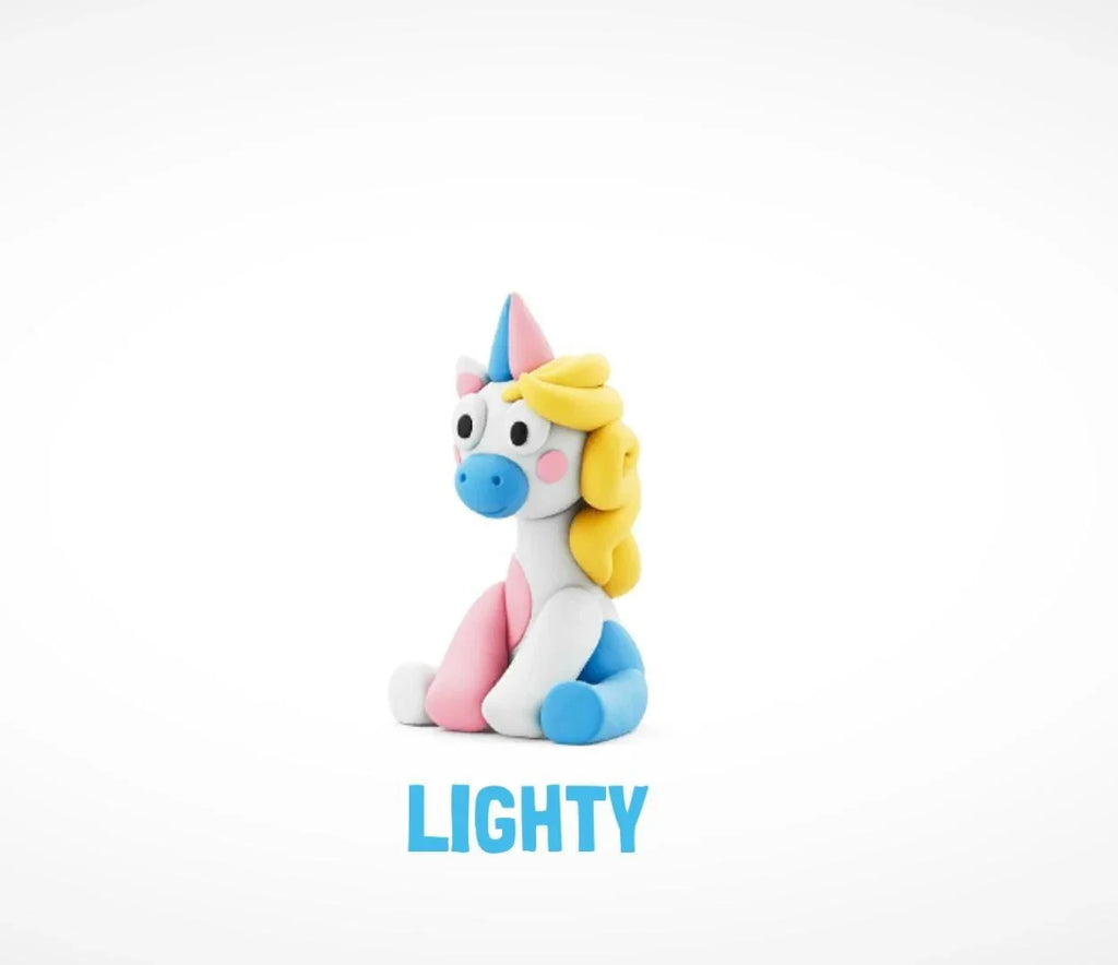 Hey Clay 15 pack - Rainbow Unicorns