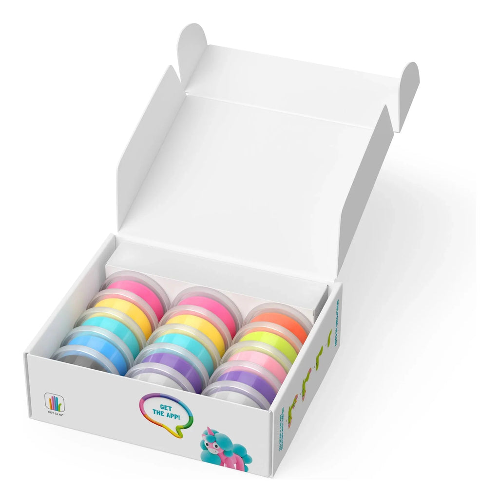 Hey Clay 15 pack - Rainbow Unicorns
