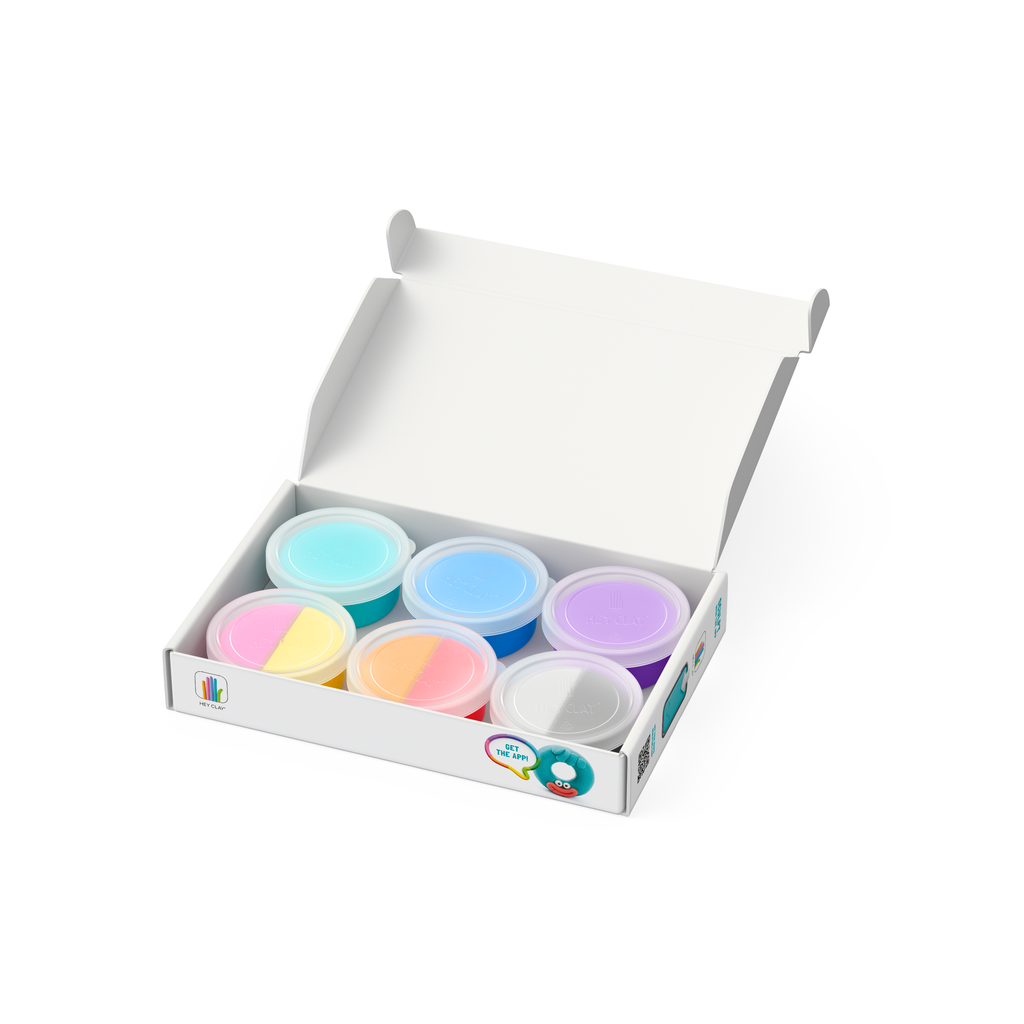 Hey Clay 6 pack - Monsters (Hipster, Bigwig, Donut)