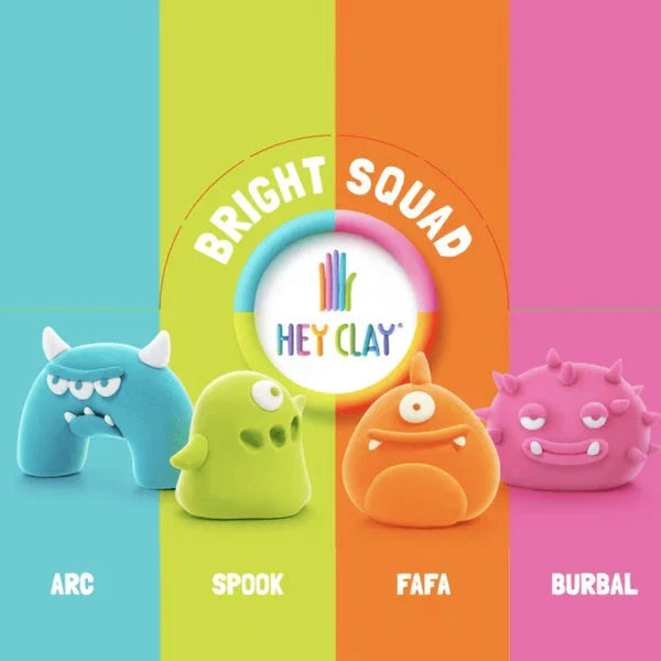 Hey Clay Bright Squad - Individual Cans