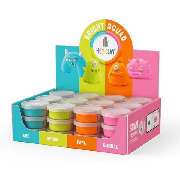 Hey Clay Bright Squad - Individual Cans
