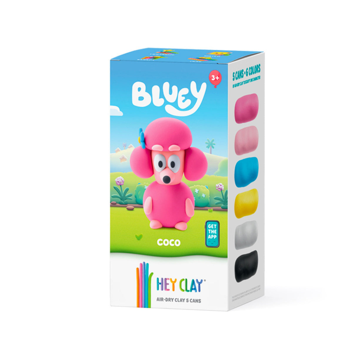 Hey Clay Single Pack Bluey Series - Coco