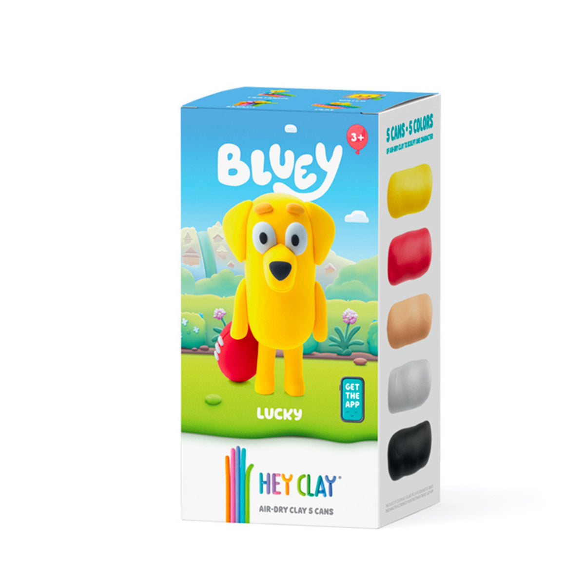 Hey Clay Single Pack Bluey Series - Lucky