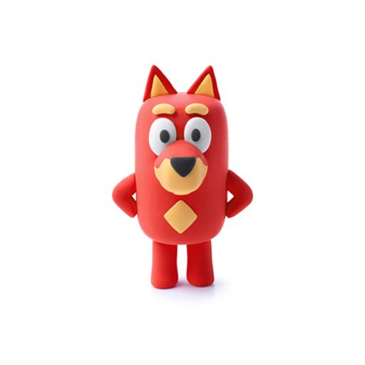 Hey Clay Single Pack Bluey Series - Rusty