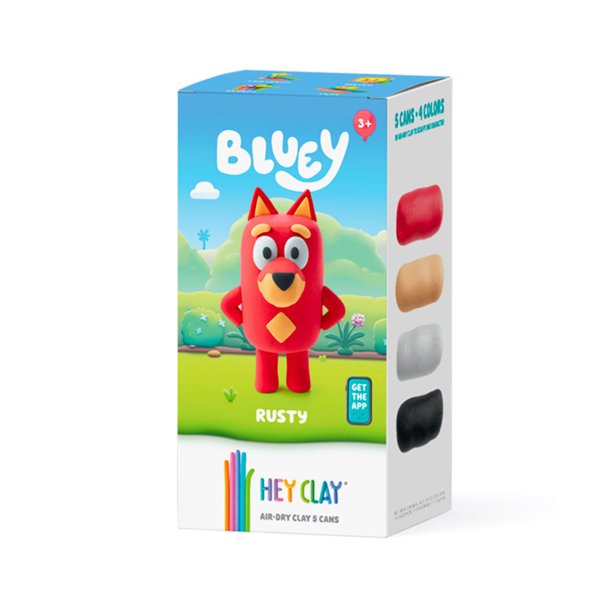 Hey Clay Single Pack Bluey Series - Rusty