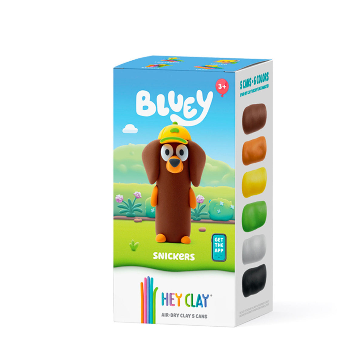 Hey Clay Single Pack Bluey Series - Snickers