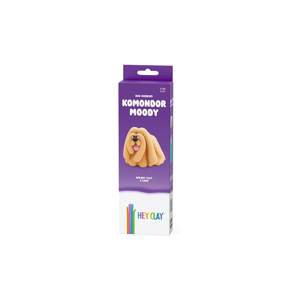 Hey Clay Single Pack - Komondor Moody