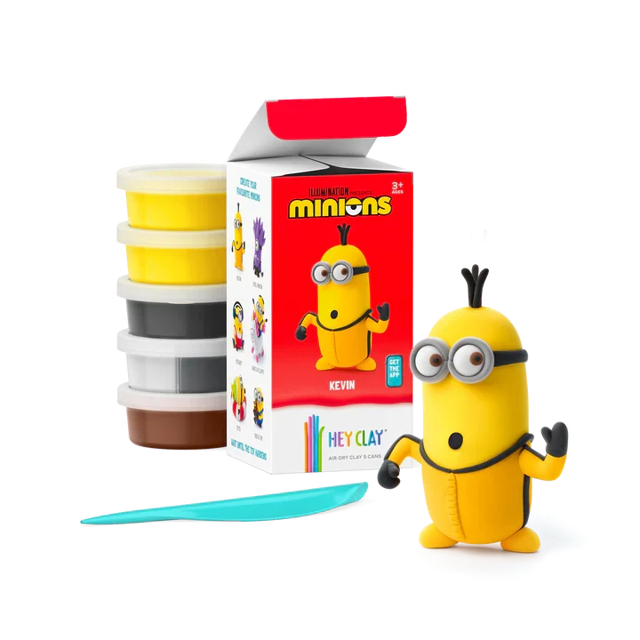 Hey Clay Single Pack Minions - Kevin