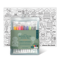 Hey Doodle Silicone Activity Mat - Icons Of Aotearoa