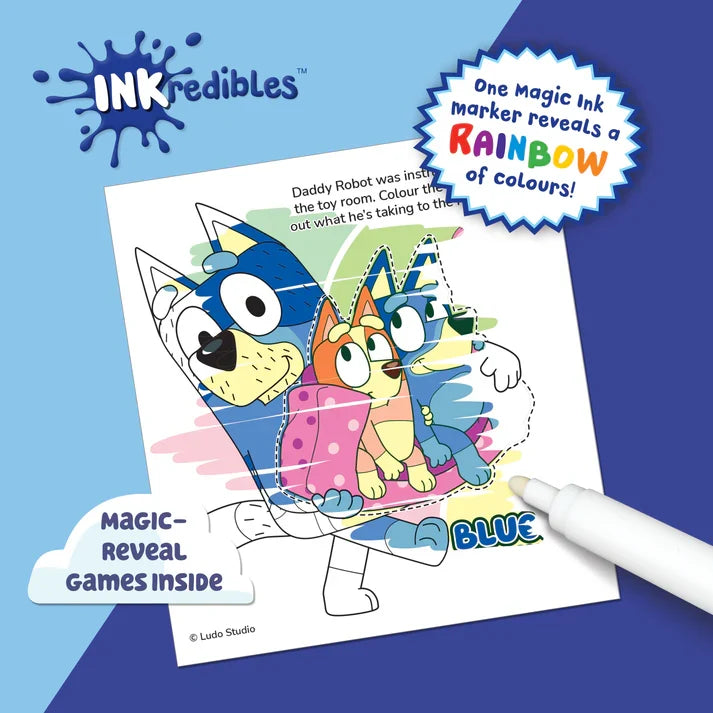 Hinkler Inkredibles Magic Ink - Bluey