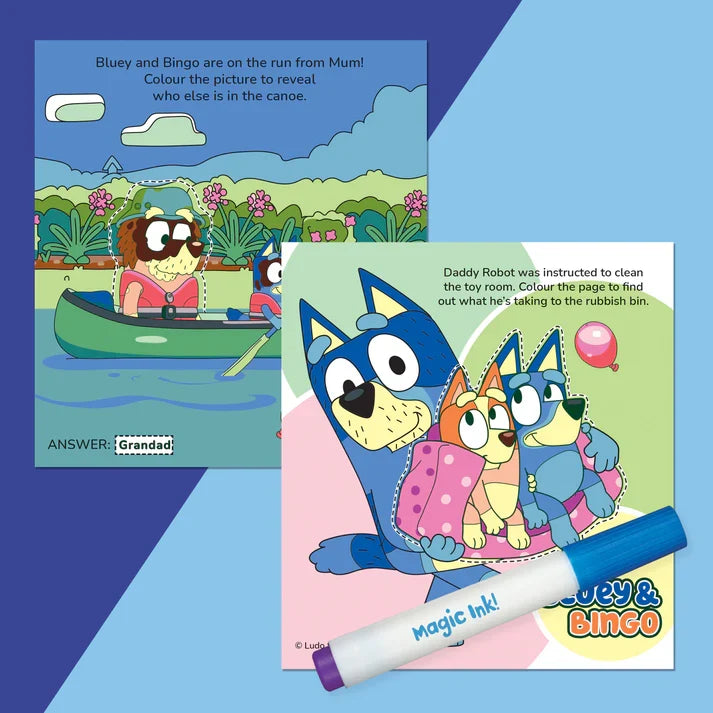Hinkler Inkredibles Magic Ink - Bluey