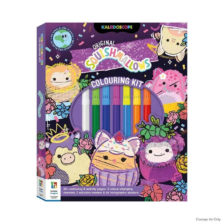 Hinkler Kaleidoscope Colouring Kit - Squishmallows*