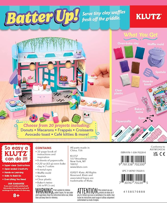 Klutz Mini Clay World - Cute Cafe