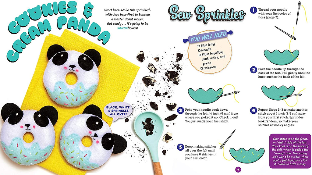Klutz Sew Your Own Donut Animals
