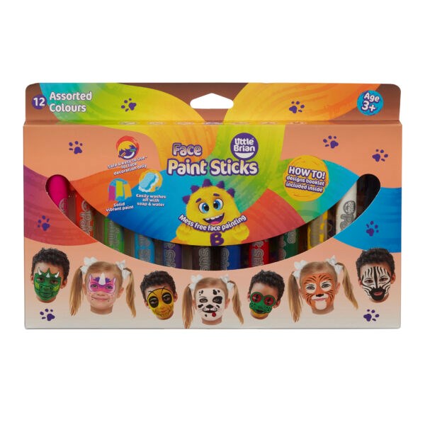 Little Brian Face Paint Sticks - 12 pack