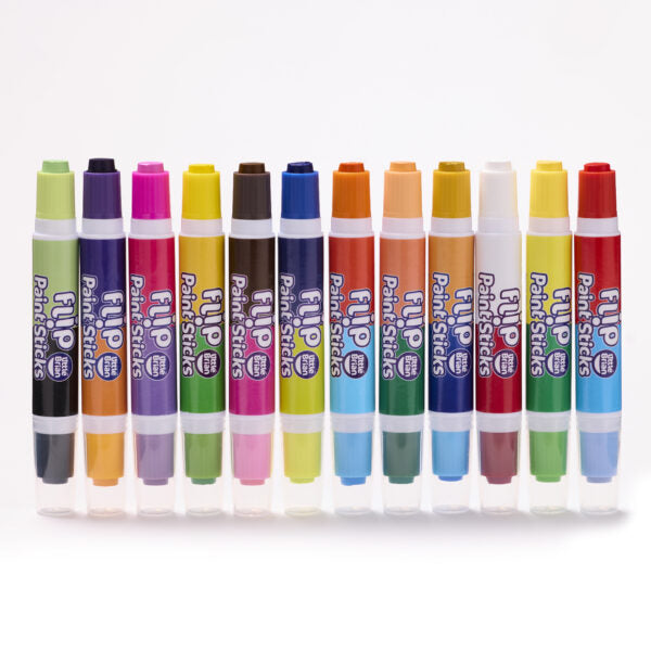 Little Brian Flip Paint Sticks -  12 pack