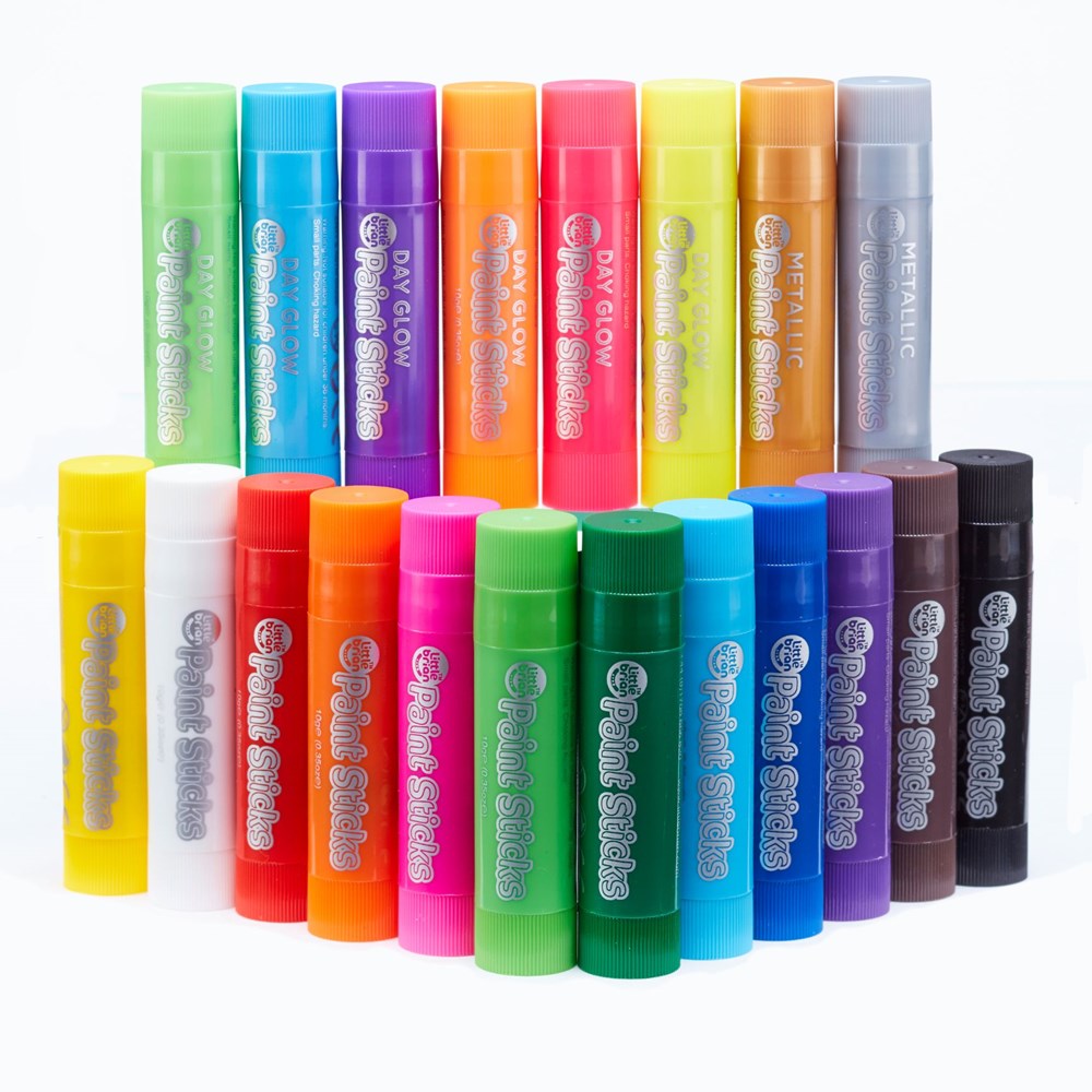 Little Brian Paint Sticks Bucket Assorted