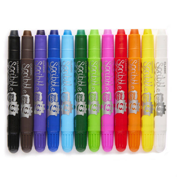 Little Brian Scribbe Paint Sticks -  12 pack