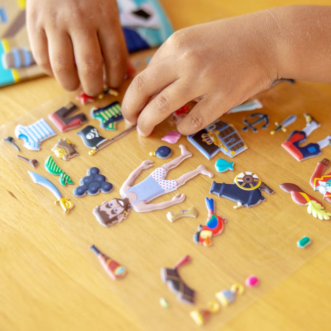Melissa & Doug Puffy Sticker Play Set - Pirate