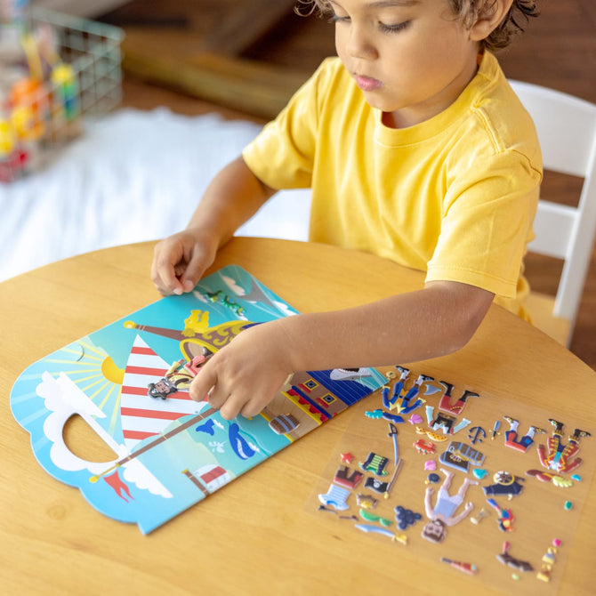Melissa & Doug Puffy Sticker Play Set - Pirate