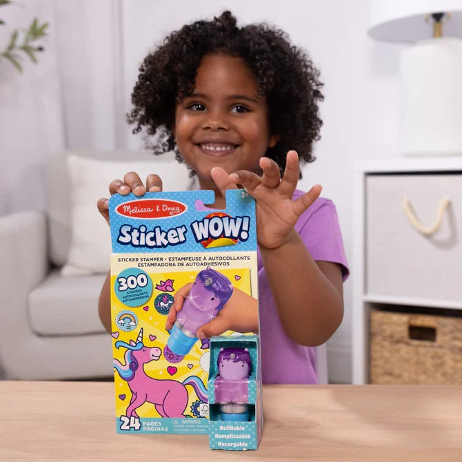 Melissa & Doug Sticker WOW Activity Pad - Purple Unicorn