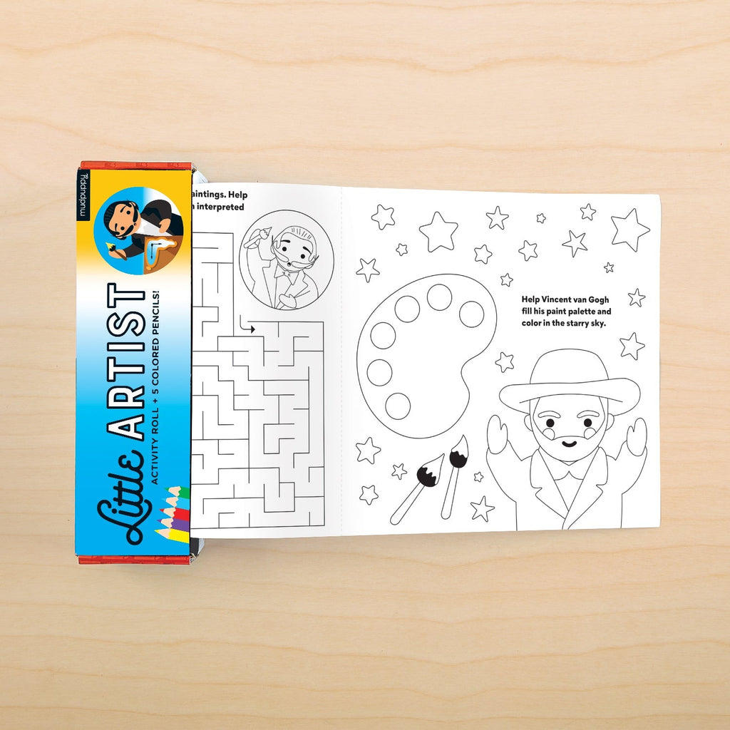 Mudpuppy Little Artist Activity Roll^