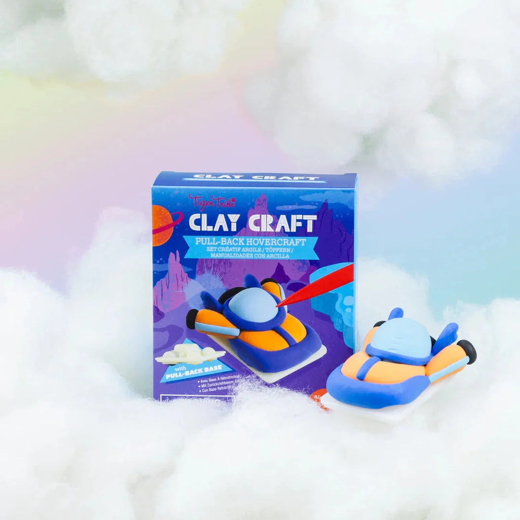 *Tiger Tribe Clay Craft - Pull Back Hovercraft