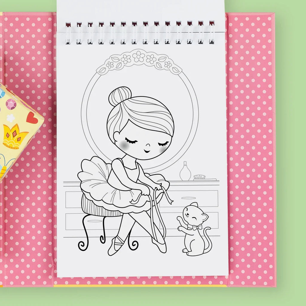 Tiger Tribe Colouring Set - Ballet