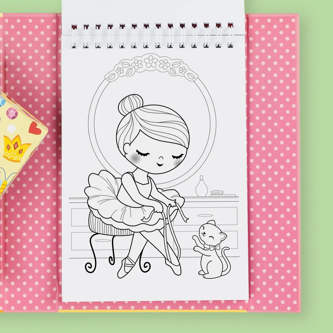 Tiger Tribe Colouring Set - Ballet