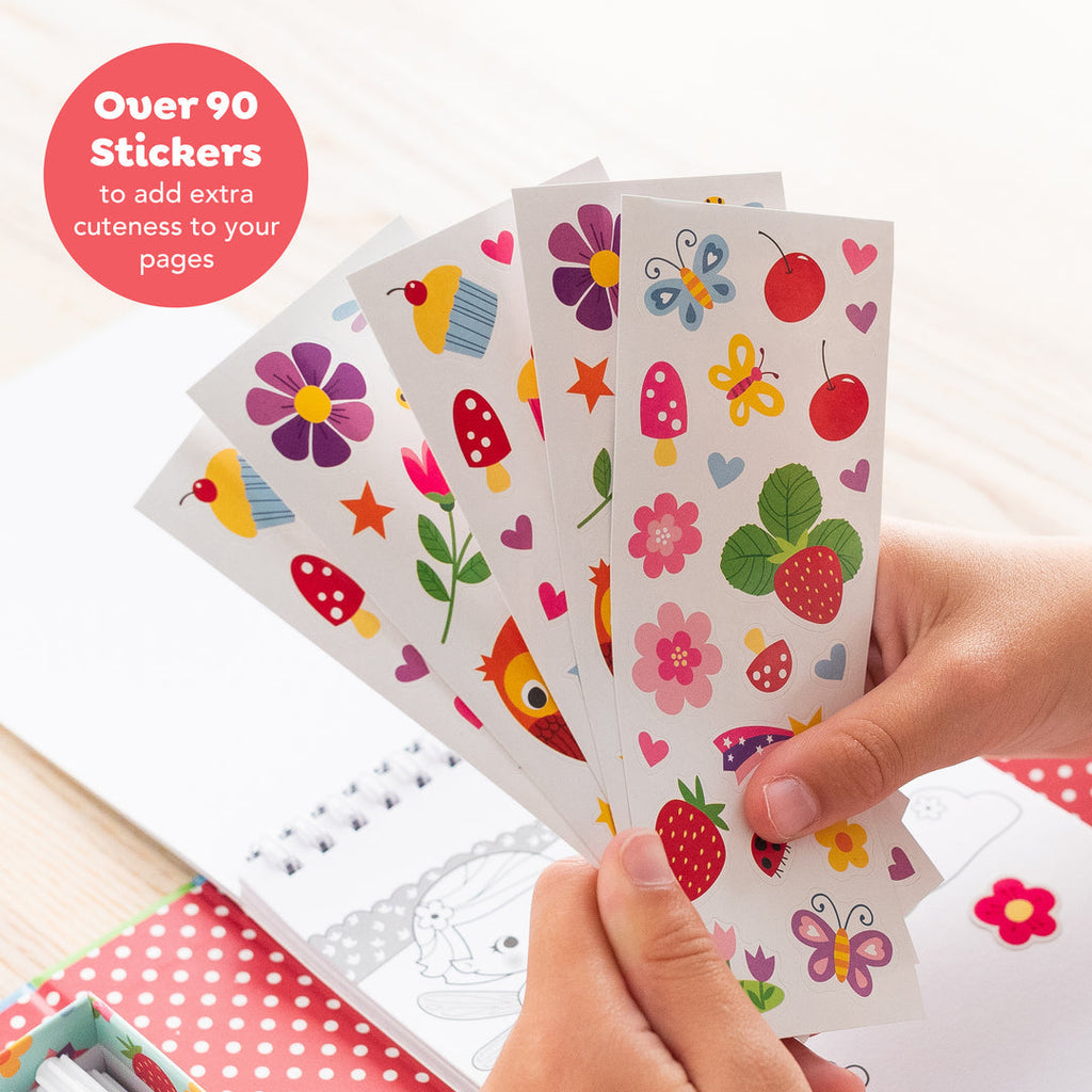 Tiger Tribe Colouring Set - Forest Fairies