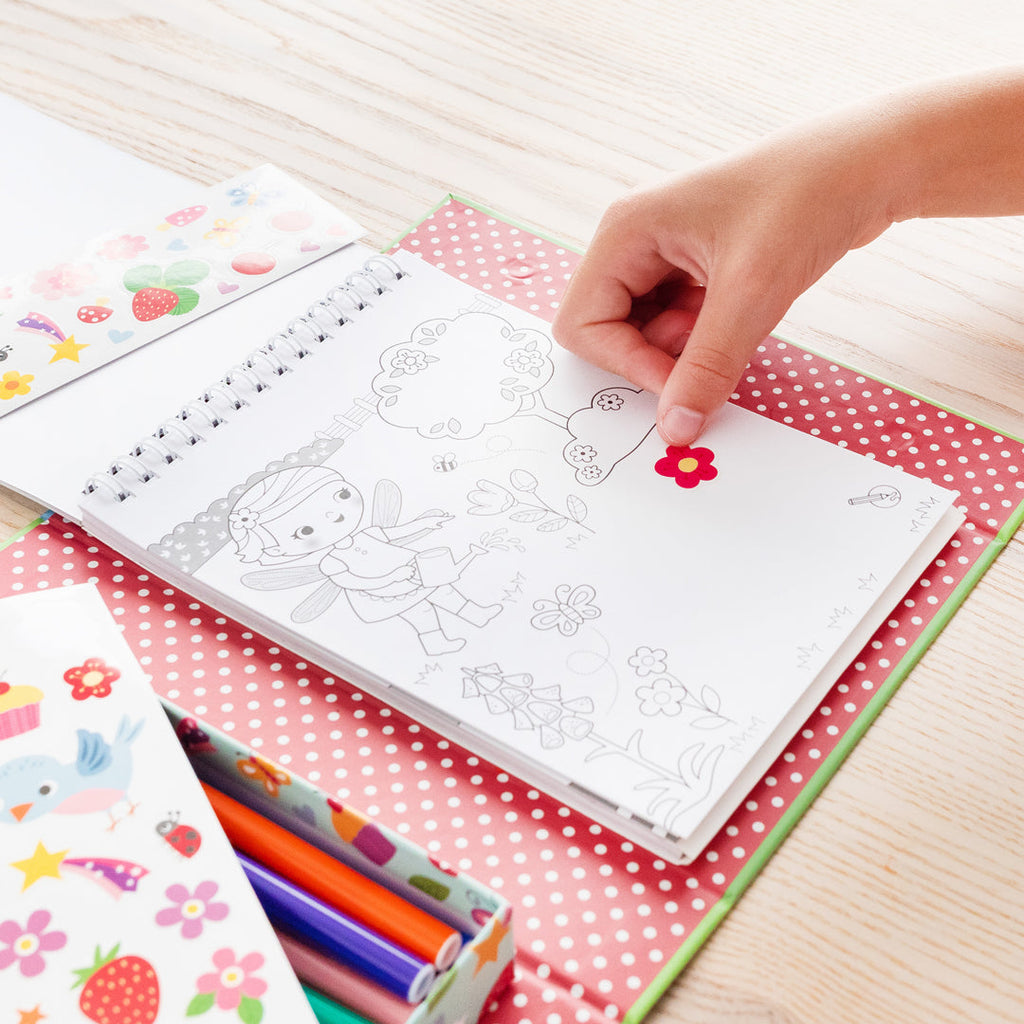 Tiger Tribe Colouring Set - Forest Fairies