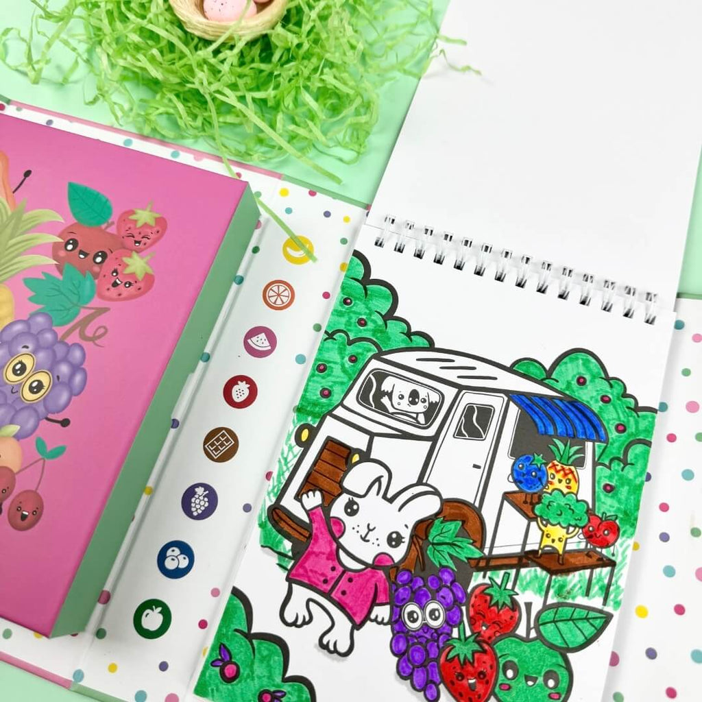 Tiger Tribe Colouring Set - Scented Fruity Cutie