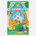 Tiger Tribe Colouring Set - Zoo
