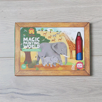 Tiger Tribe Magic Painting World - Safari