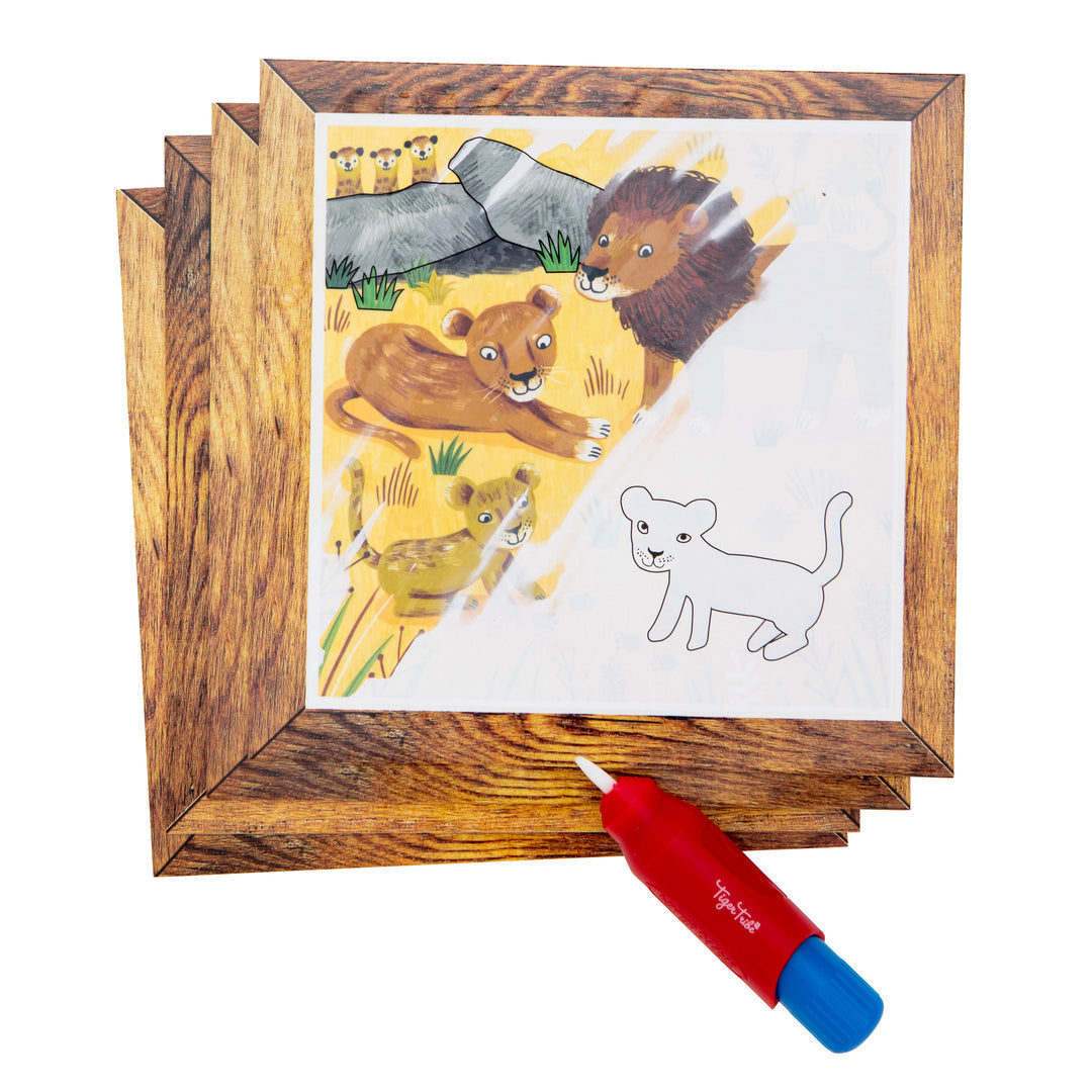 Tiger Tribe Magic Painting World - Safari