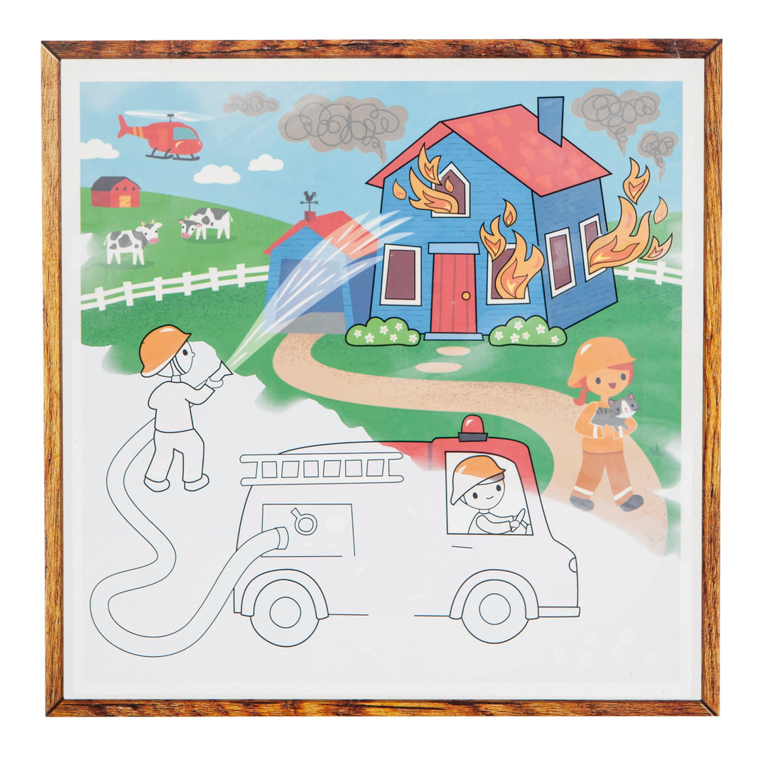 Tiger Tribe Magic Painting World - Things that go