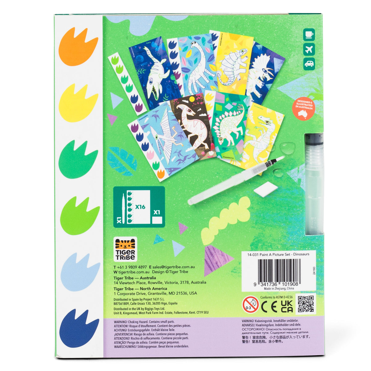 Tiger Tribe Paint A Picture Set - Dinosaurs