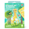Tiger Tribe Sticker By Numbers - Animals